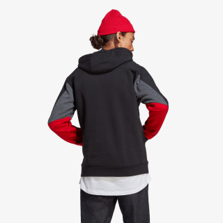 adidas Hanorac ESSENTIALS COLORBLOCK HOODED SWEATSHIRT 