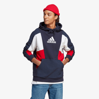 adidas Hanorac ESSENTIALS COLORBLOCK HOODED SWEATSHIRT 