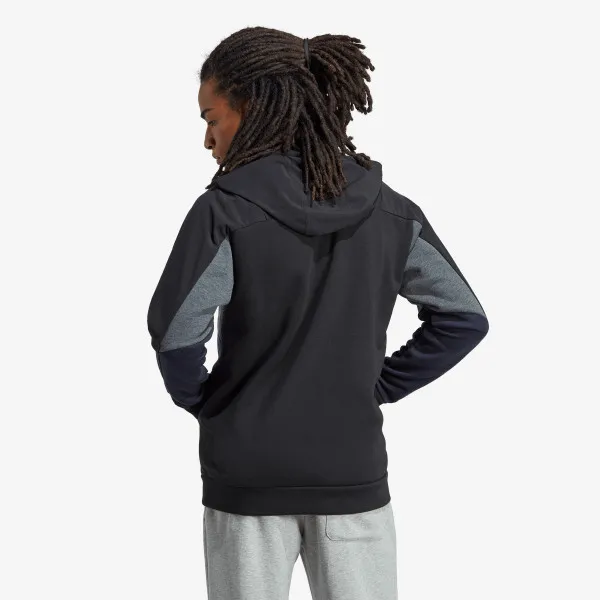 adidas Hanorac ESSENTIALS COLORBLOCK HOODED SWEATSHIRT 