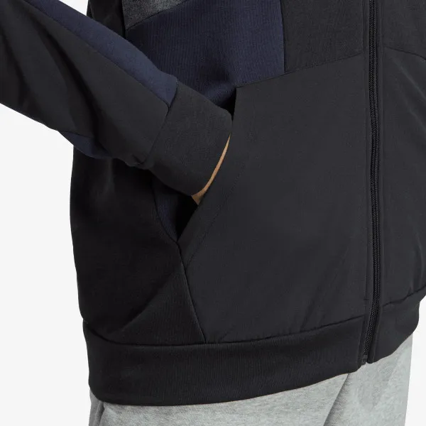 adidas Hanorac ESSENTIALS COLORBLOCK HOODED SWEATSHIRT 