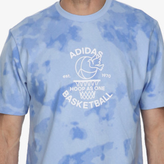 adidas Tricou WORLDWIDE HOOPS baschetBALL GRAPHIC TEE 