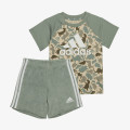 adidas Tricou si pantaloni scurti AOP SET 