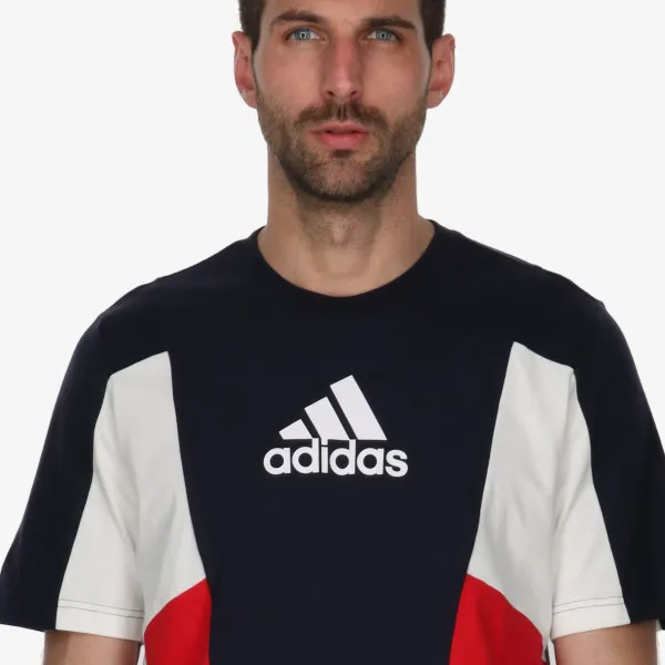 adidas Tricou ESSENTIALS COLORBLOCK T-SHIRT 