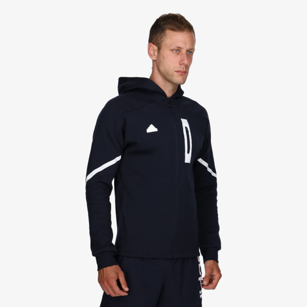 adidas Hanorac DESIGNED FOR GAMEDAY FULL-ZIP HOODIE 