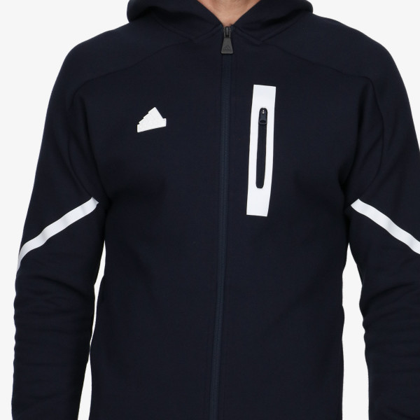 adidas Hanorac DESIGNED FOR GAMEDAY FULL-ZIP HOODIE 