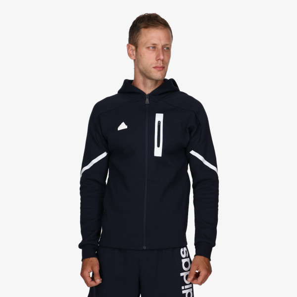 adidas Hanorac DESIGNED FOR GAMEDAY FULL-ZIP HOODIE 