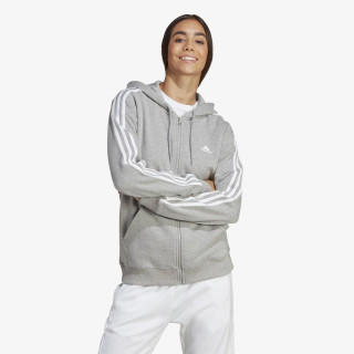 adidas Hanorac ESSENTIALS 3-STRIPES FRENCH TERRY REGULAR FULL-ZIP HOODIE 