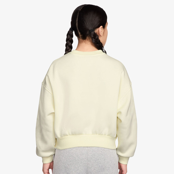 Nike Tricou maneca lunga G NSW CLUB FLC BXY CREW GFX 