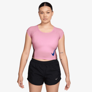Nike Tricou W NK TEMPO SWOOSH RUN DF SS 