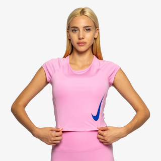 Nike Tricou W NK TEMPO SWOOSH RUN DF SS 