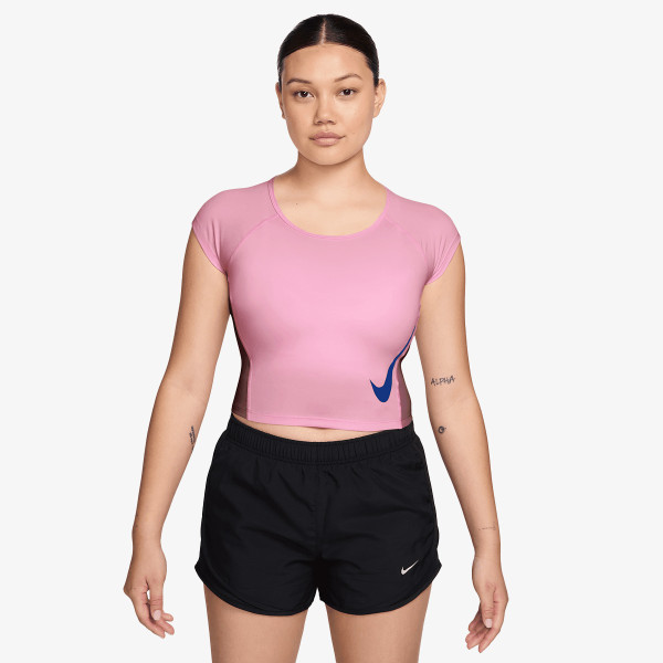 Nike Tricou W NK TEMPO SWOOSH RUN DF SS 
