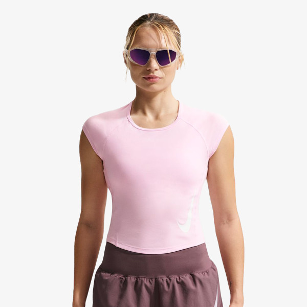 Nike Tricou W NK TEMPO SWOOSH RUN DF SS 