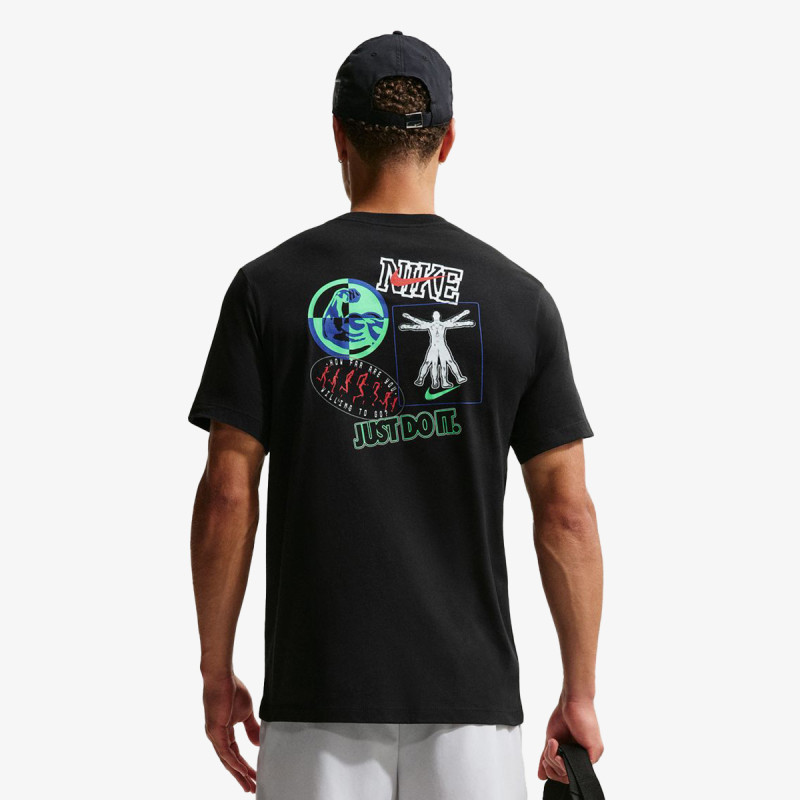 Nike Tricou M NK TEE STD TRAIN STICKERS 