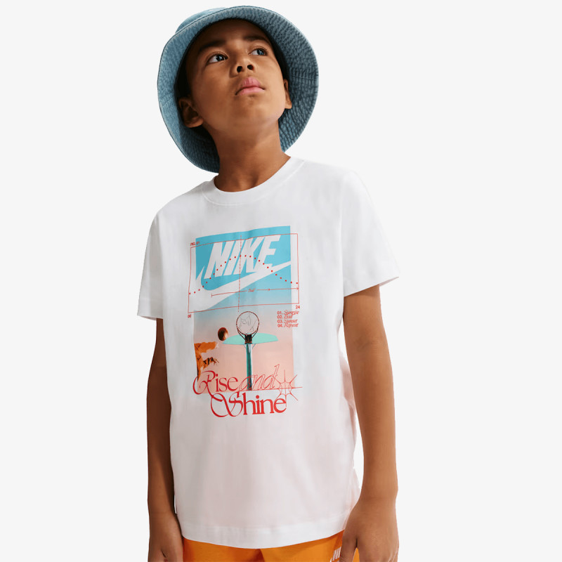 Nike Tricou K NSW TEE RISE AND SHINE 