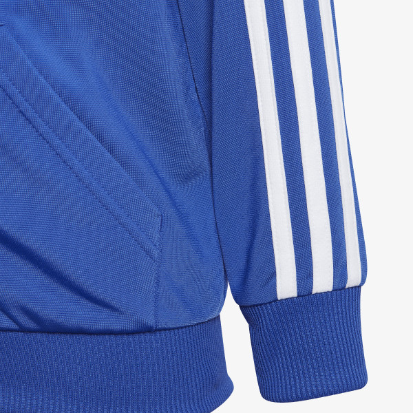 adidas Trening ESSENTIALS 3-STRIPES SHINY TRACK SUIT 