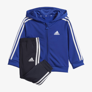 adidas Trening ESSENTIALS SHINY HOODED TRACK SUIT 