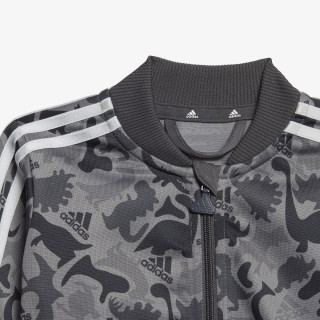 adidas Trening DINO CAMO ALLOVER PRINT SHINY POLYESTER TRACKSUIT 