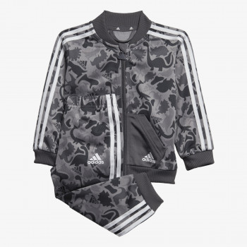 adidas Trening DINO CAMO ALLOVER PRINT SHINY POLYESTER TRACKSUIT 