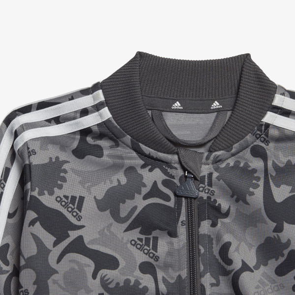 adidas Trening DINO CAMO ALLOVER PRINT SHINY POLYESTER TRACKSUIT 