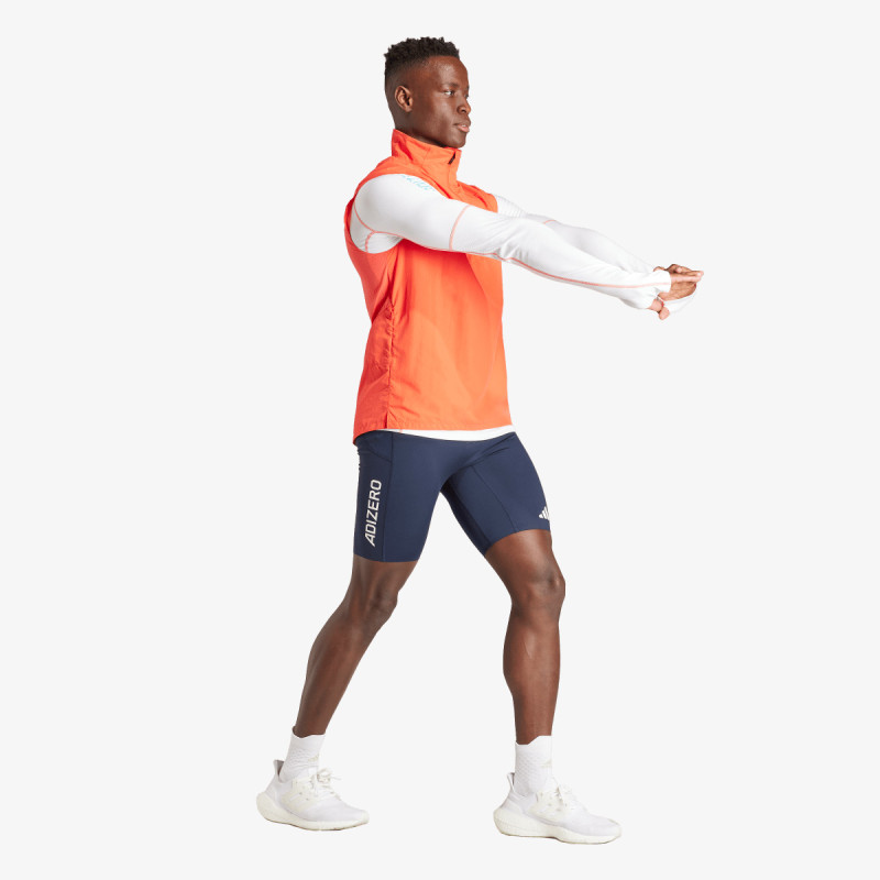 adidas Vesta ADIZERO HALF-ZIP RUNNING VEST 