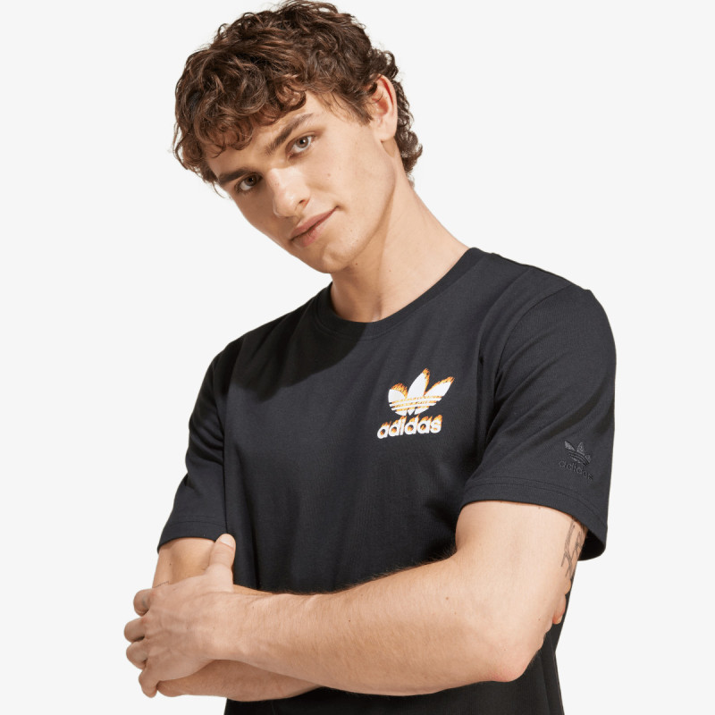 adidas Tricou Graphics Fire Trefoil 