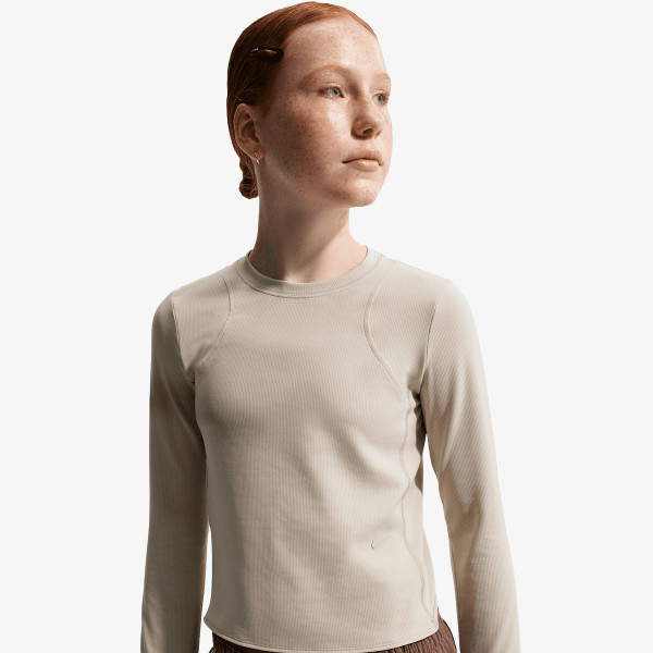 Nike Tricou maneca lunga G NK MAVN DF RIBBED LS TOP 