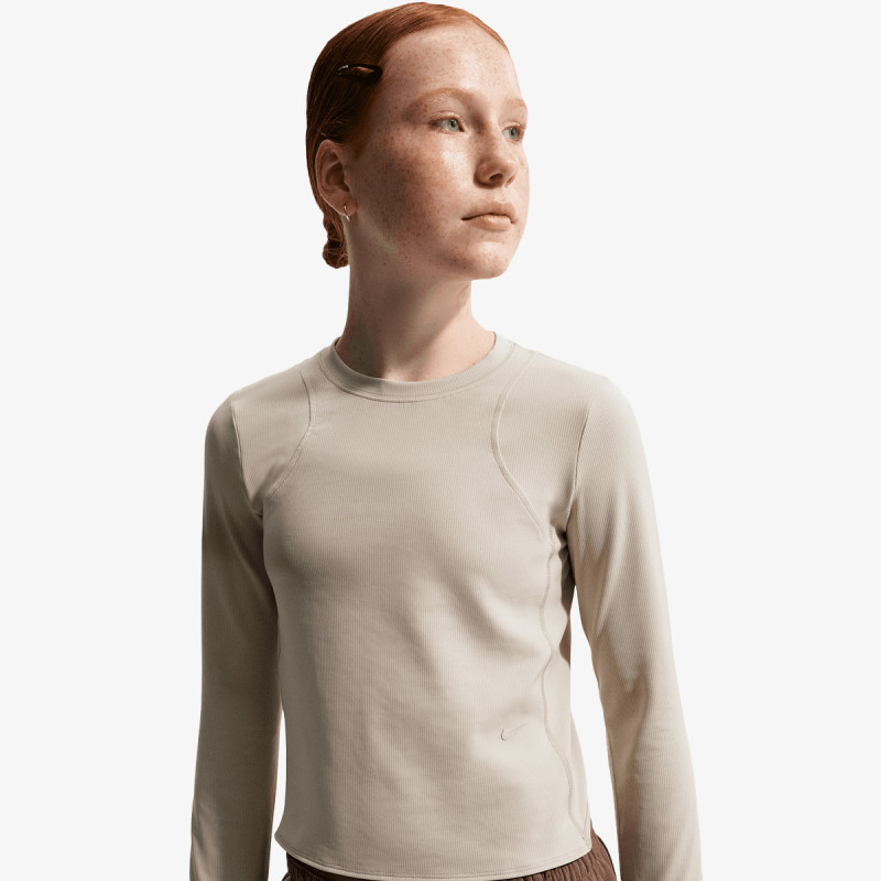 Nike Tricou maneca lunga G NK MAVN DF RIBBED LS TOP 