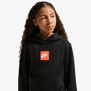 Nike Hanorac K NSW LS FT TOP CLUB FAM 