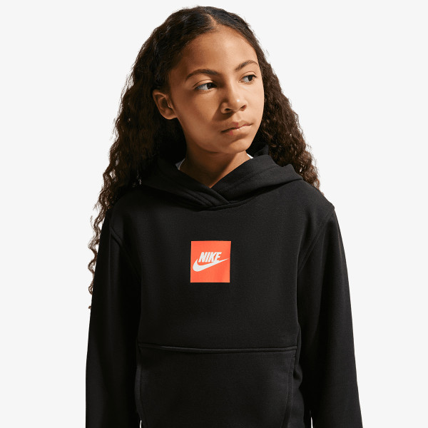Nike Hanorac K NSW LS FT TOP CLUB FAM 