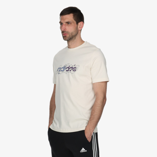 adidas Tricou Illustrated Linear Graphic 