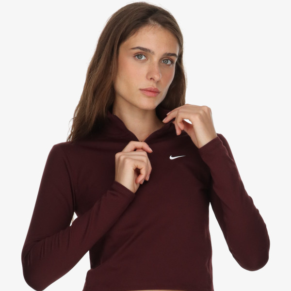 Nike Tricou maneca lunga W NK ONE DF QZ FTTD MDLYR 