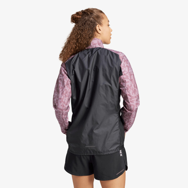 adidas Geaca de ploaie TERREX TRAIL RUNNING PRINTED WINDBREAKER 