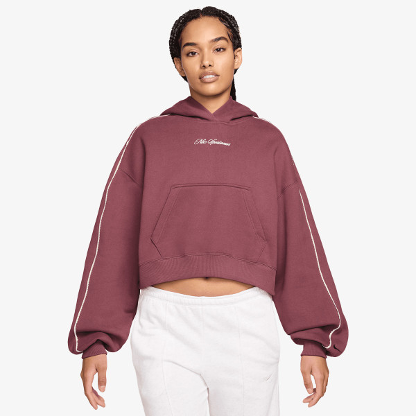 Nike Hanorac W NK STDO FLC MW CRP SCLOP HDY 