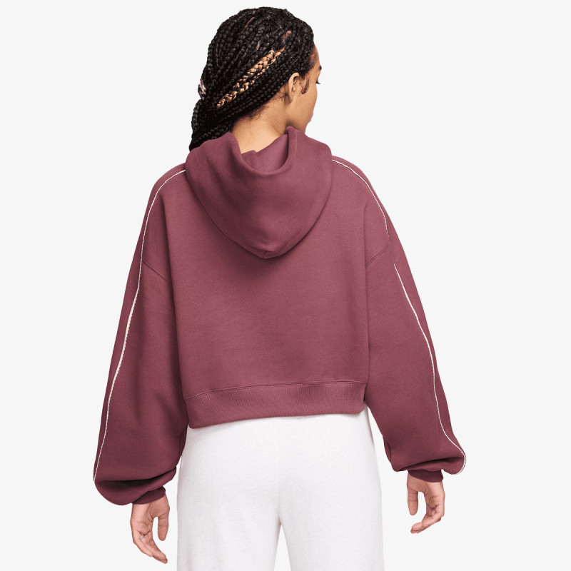 Nike Hanorac W NK STDO FLC MW CRP SCLOP HDY 