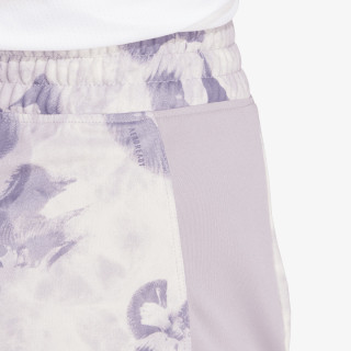 adidas Pantaloni scurti PACER ESSENTIALS AOP FLOWER TIE-DYE KNIT 