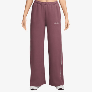 Nike Pantaloni de trening W NK STDO FLC MW MR SCALLOP WL 