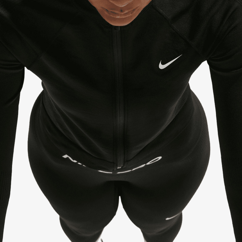 Nike Tricou maneca lunga W NP DF SMLS FZ MIDLAYER WT 