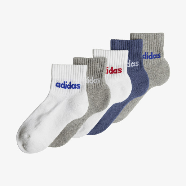 adidas Sosete LINEAR ANKLE 5 PAIRS KIDS 