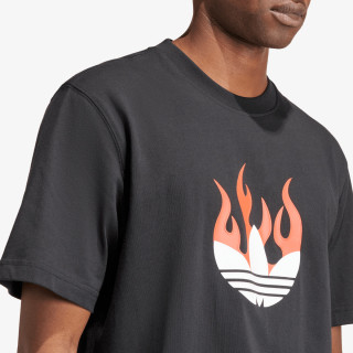 adidas Tricou FLAMES LOGO TEE 
