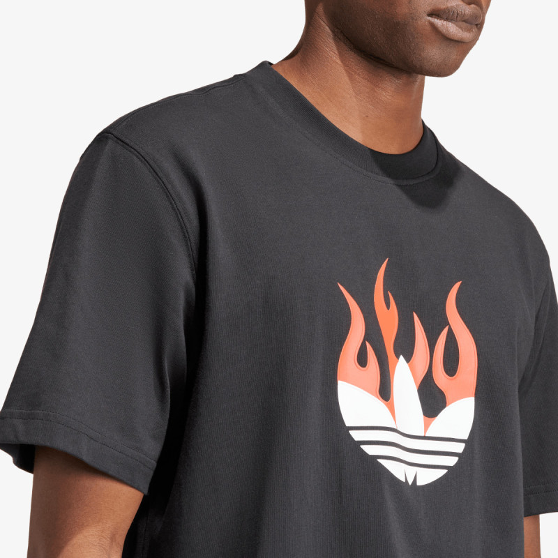 adidas Tricou FLAMES LOGO TEE 