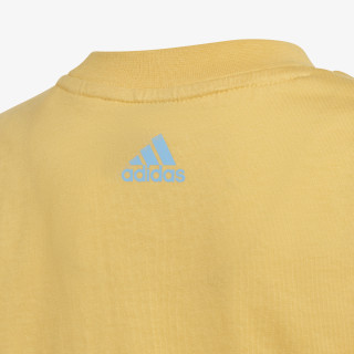adidas Tricou si pantaloni scurti Little Kids Essentials Logo and Short Set 