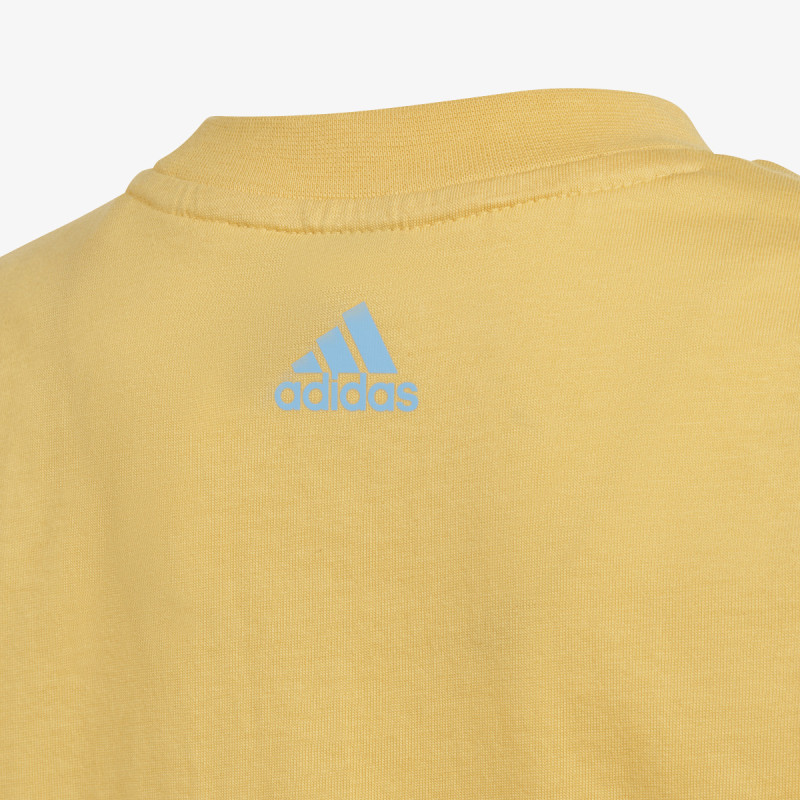 adidas Tricou si pantaloni scurti Little Kids Essentials Logo and Short Set 