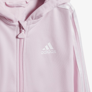 adidas Trening Essentials Shiny Hooded Track Suit 