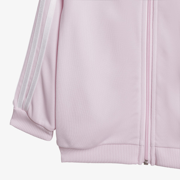 adidas Trening Essentials Shiny Hooded Track Suit 