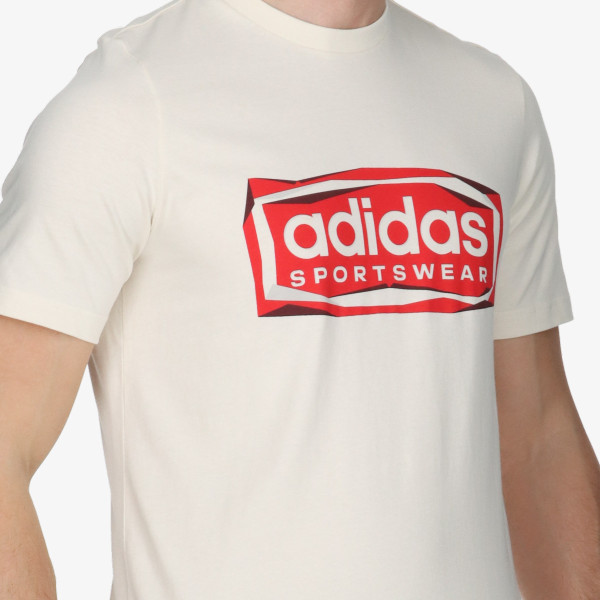 adidas Tricou Graphic Folded Sportswear 