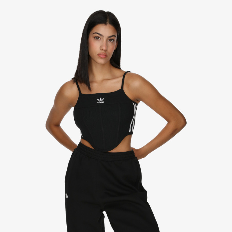adidas Tricou fara maneci Adicolor 3-Stripes 