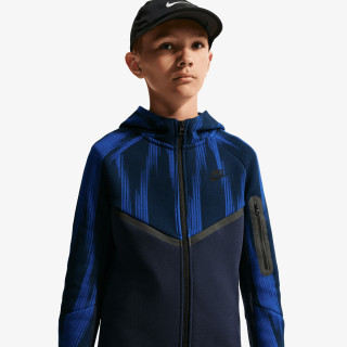 Nike Hanorac B NSW TCH FLC FZ AOP 