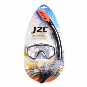 J2C Masca de inotat si inotatoare SET MASK AND SNORKEL 