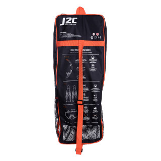 J2C Masca de inotat si inotatoare SET MASK, SNORKEL AND FINS 