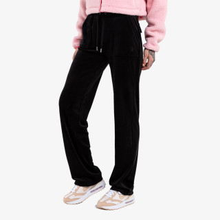 Juicy Couture Pantaloni de trening GREY BLUE CLASSIC VELOUR DEL RAY POCKETED BOTTOMS 